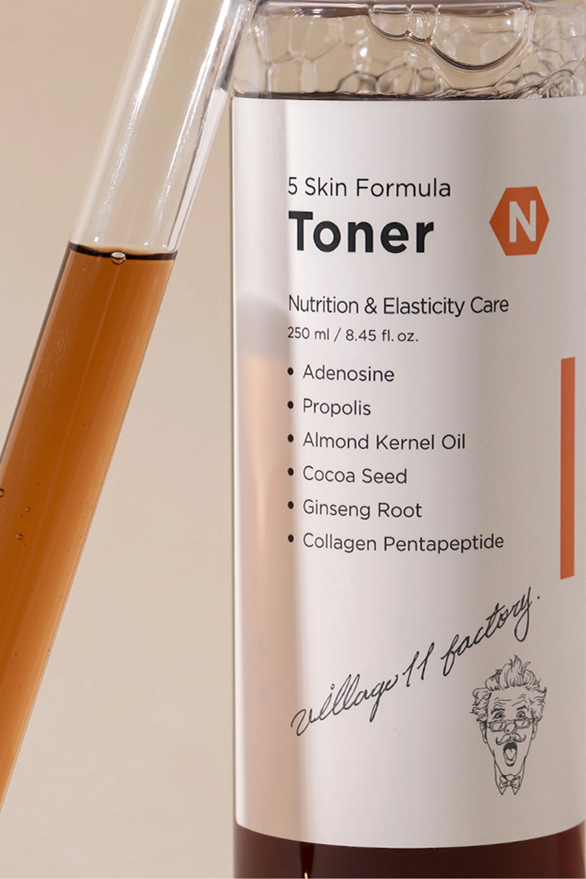 Village 11 Factory-Village 11 Factory N Skin Formula Toner 250ml Besleyici & Güçlendirici Tonik-Tonik-2-roqelvaxirum.shop