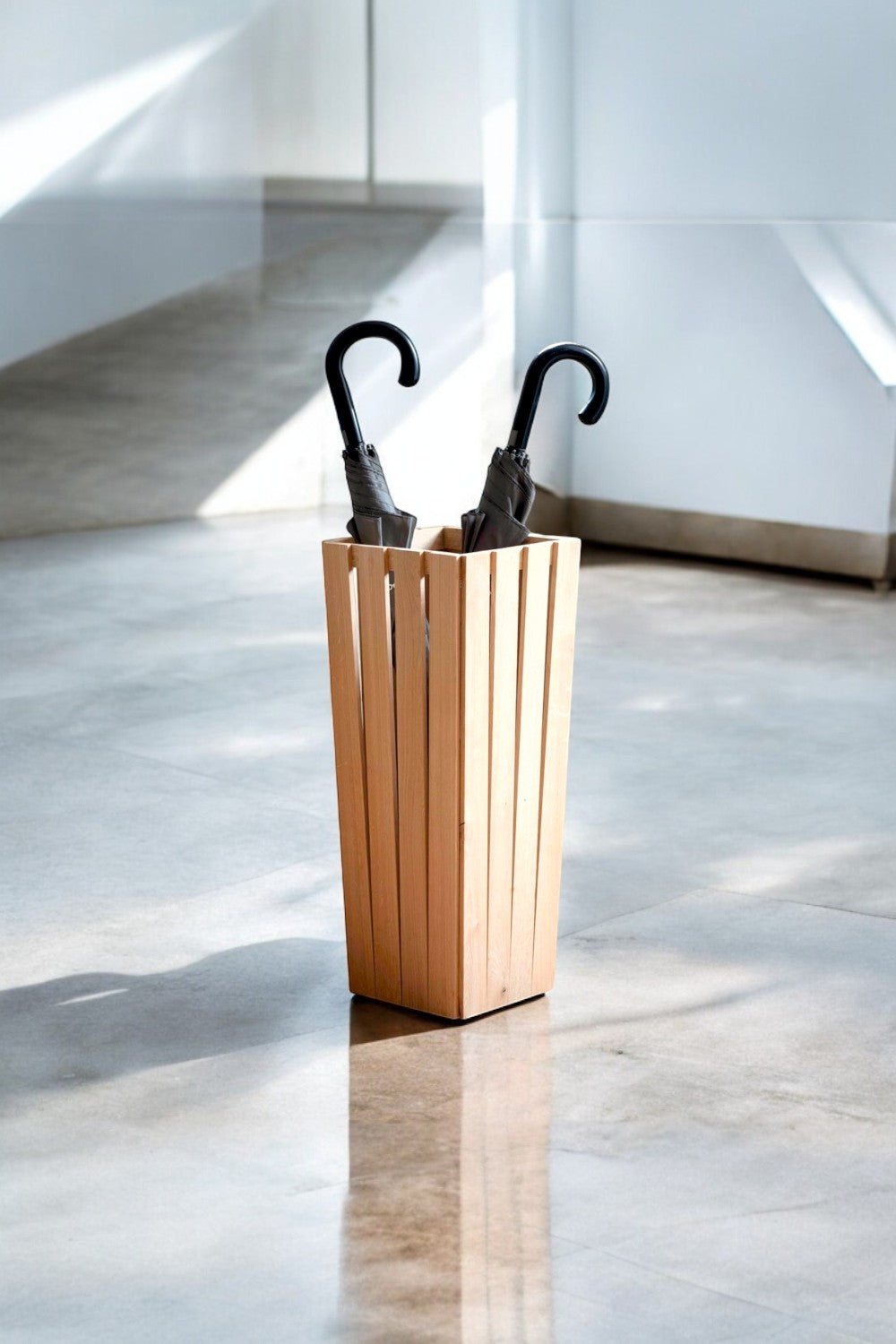 Vune Concept-Ashbourne Masif Ahşap Şemsiyelik-Askılık-2-roqelvaxirum.shop