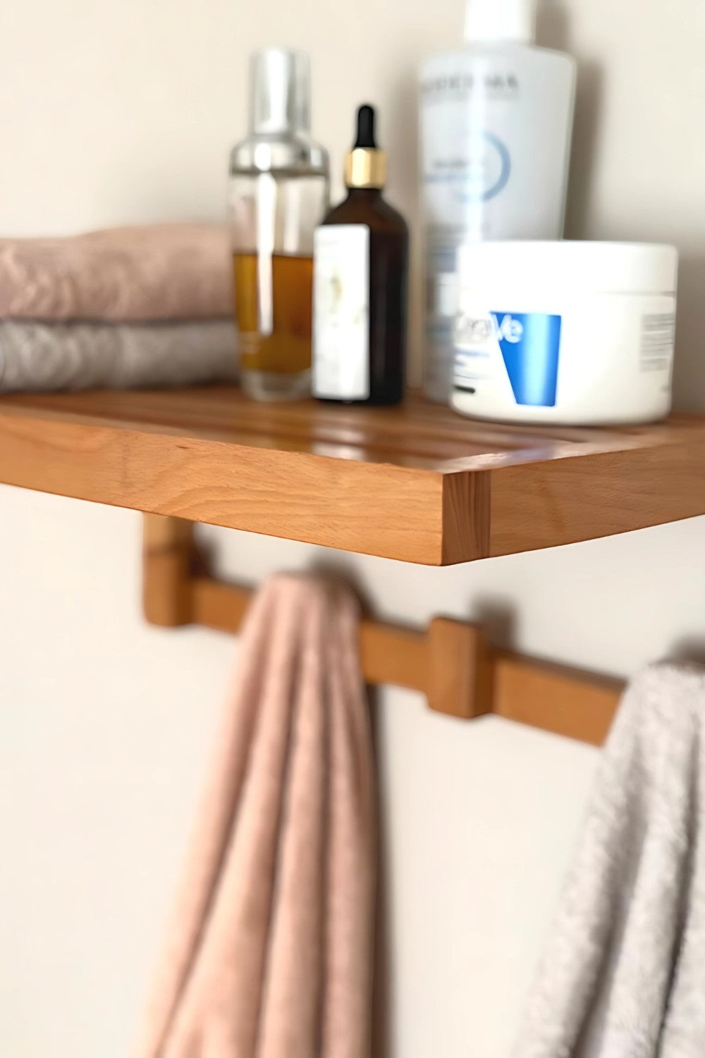 Vune Concept-El Yapımı Çok Amaçlı Ahşap Raf Ve Askı-Duvar Rafı-2-roqelvaxirum.shop