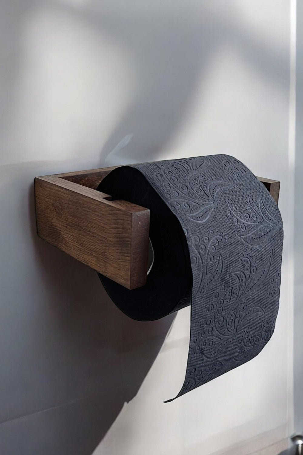 Vune Concept-Masif Ahşap Tuvalet Kağıdı Standı-Banyo Düzenleyicileri-4-roqelvaxirum.shop