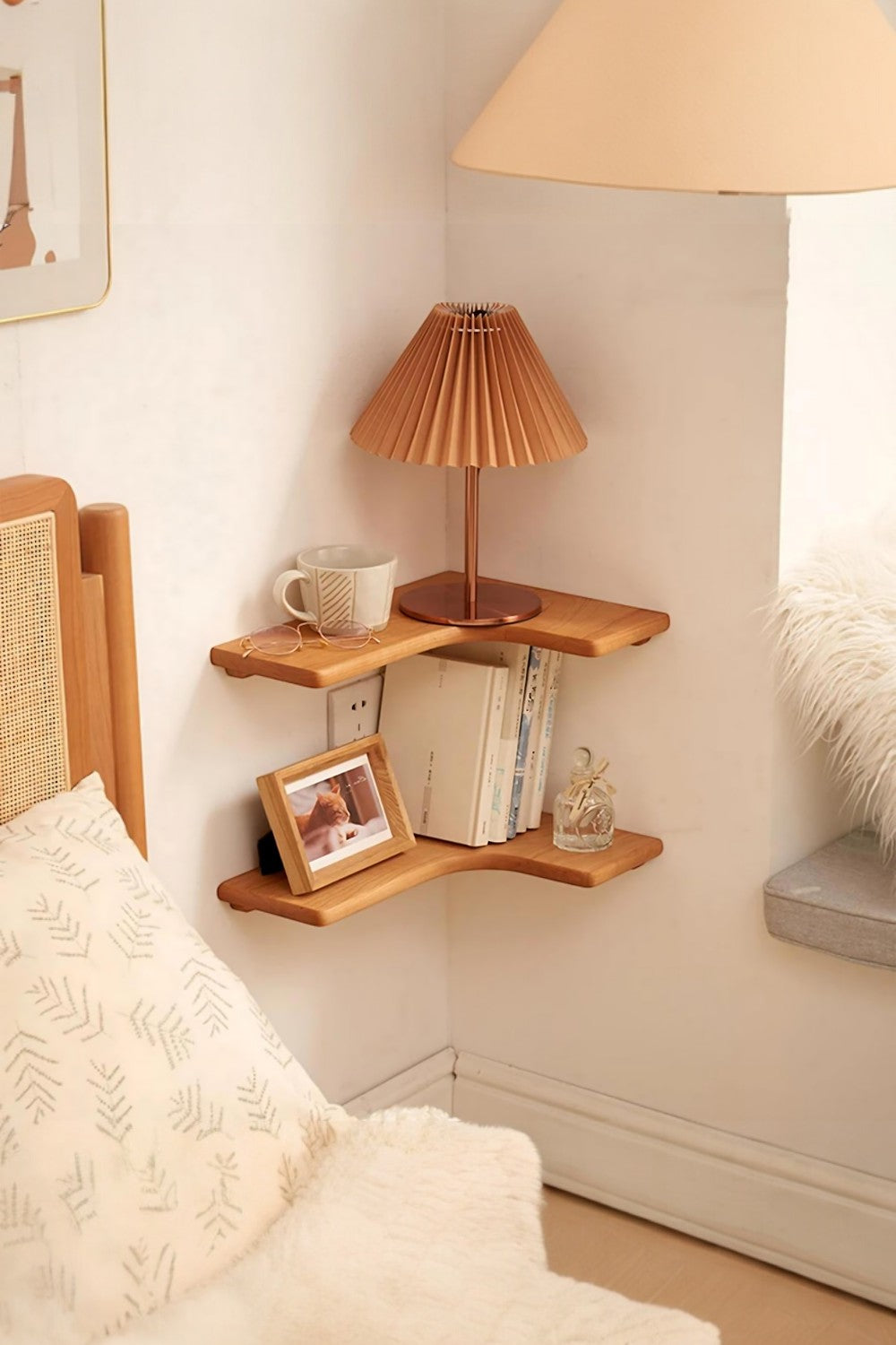 Vune Concept-Nefin El Yapımı Masif Ahşap Raf 2li Set-Duvar Rafı-3-roqelvaxirum.shop