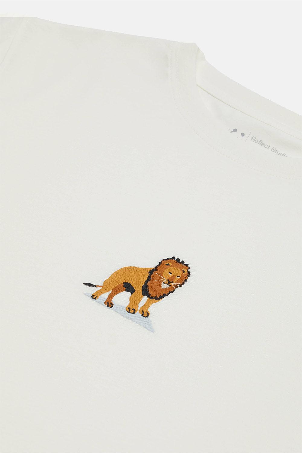 WWF Market-Aslan T-shirt - Ekru-T-Shirts-4-roqelvaxirum.shop