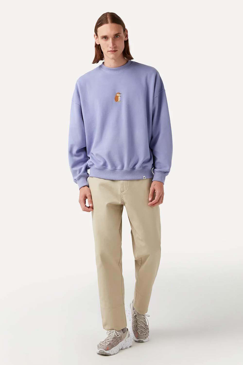 WWF Market-Beaver Kit Sweatshirt - Lilac-Sweatshirts & Hoodies-5-roqelvaxirum.shop