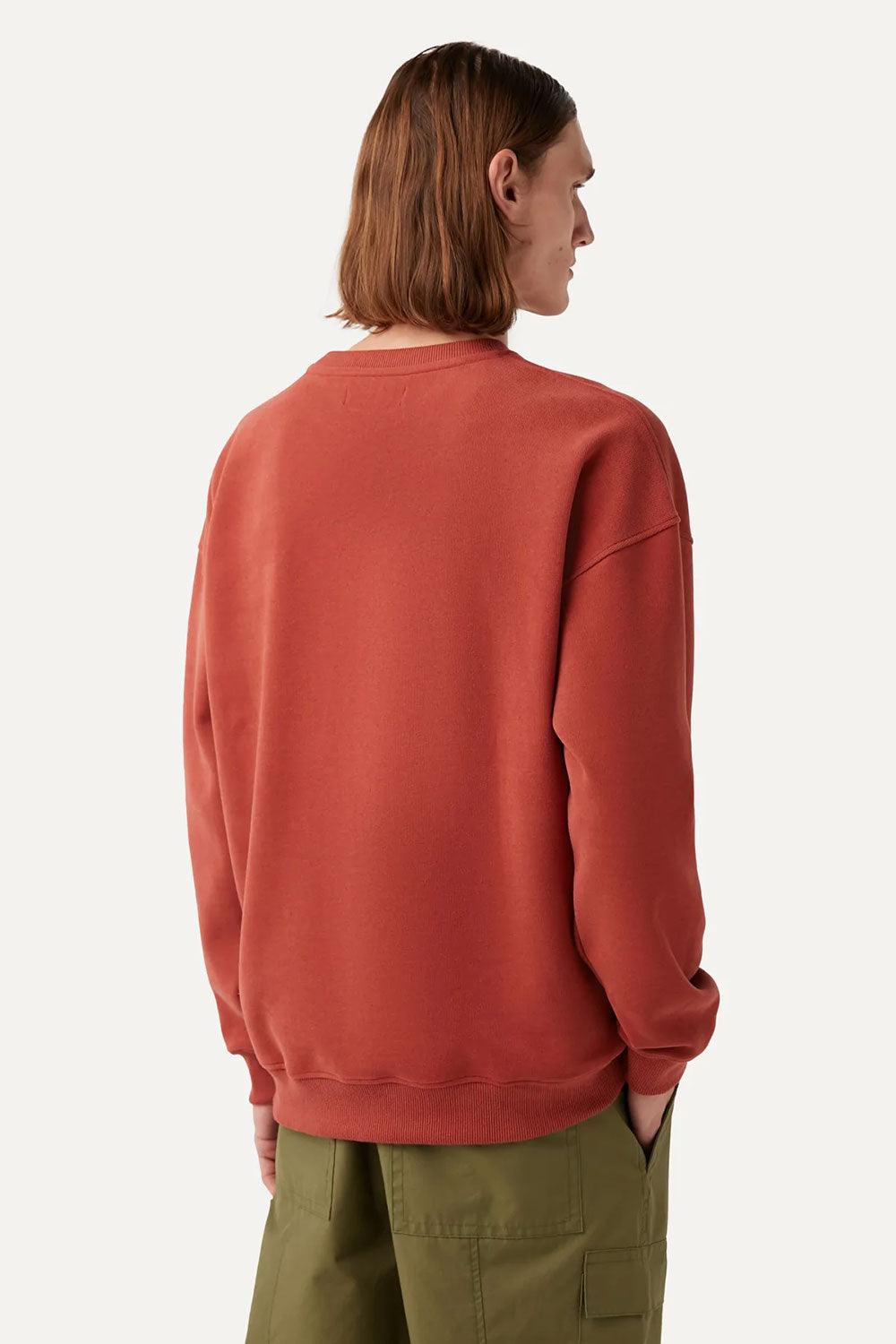WWF Market-Cin Baykuşu Sweatshirt - Kiremit-Sweatshirts & Hoodies-6-roqelvaxirum.shop
