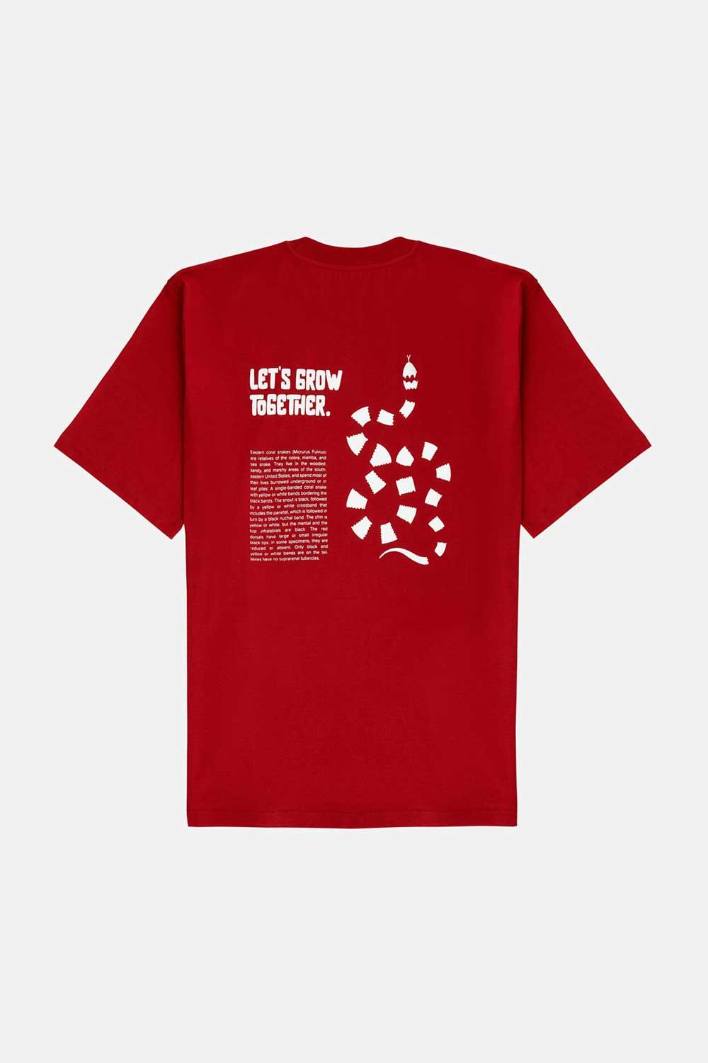 WWF Market-Grow Oversize T-Shirt - Koyu Oranj-T-Shirts-3-roqelvaxirum.shop