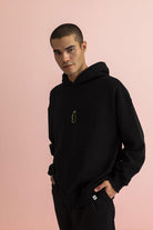 WWF Market-İmparator Penguen Hoodie - Siyah-Sweatshirts & Hoodies-7-roqelvaxirum.shop
