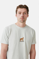 WWF Market-Kaplan T-shirt - Gri-T-Shirts-4-roqelvaxirum.shop