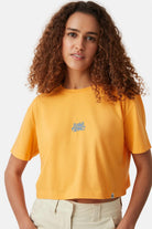 WWF Market-Living Planet Crop T-shirt - Turuncu-T-Shirts-3-roqelvaxirum.shop