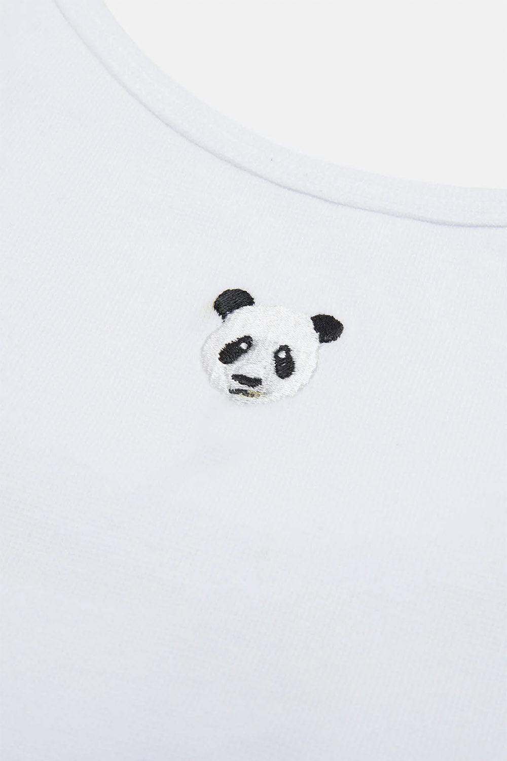 WWF Market-Panda Crop Atlet - Beyaz-T-Shirts-4-roqelvaxirum.shop