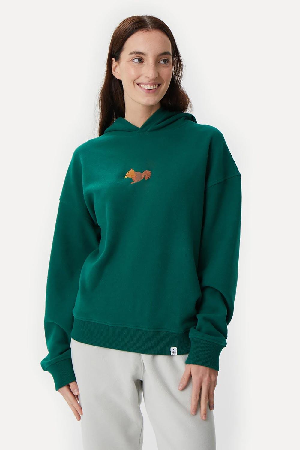 WWF Market-Sincap Hoodie - Nefti Yeşil-Sweatshirts & Hoodies-3-roqelvaxirum.shop