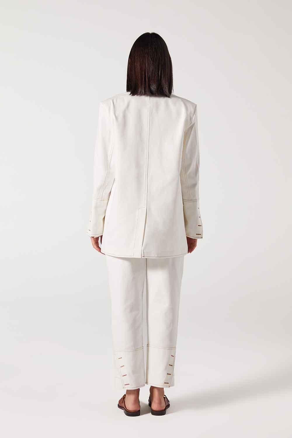 Wabi Sabi-Christopher Beyaz Kot Pantolon-Kot Pantolon-3-roqelvaxirum.shop