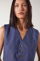 Wabi Sabi-Cle Mavi Yelek-Yelek-5-roqelvaxirum.shop