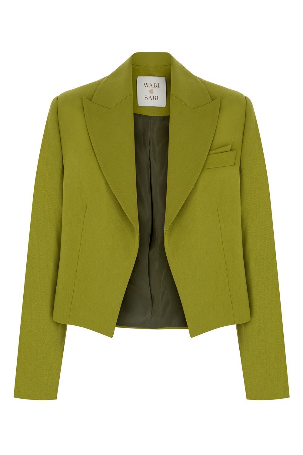 Wabi Sabi-Grazia Yeşil Ceket-Ceket-1-roqelvaxirum.shop