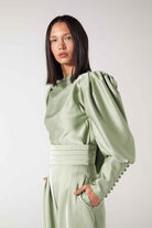 Wabi Sabi-Mbç Su Yeşilil Pantolon-Pantolon-2-roqelvaxirum.shop
