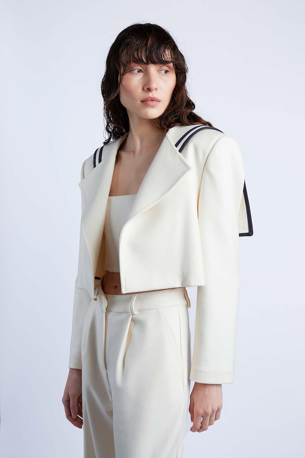 Wabi Sabi-Sail Crop Kaşmir Ceket-Ceket-3-roqelvaxirum.shop
