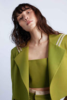 Wabi Sabi-Sail Crop Yeşil Ceket-Ceket-4-roqelvaxirum.shop