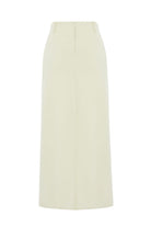 Wabi Sabi-Sail Ekru Kaşmir Maxi Etek-Etek-1-roqelvaxirum.shop