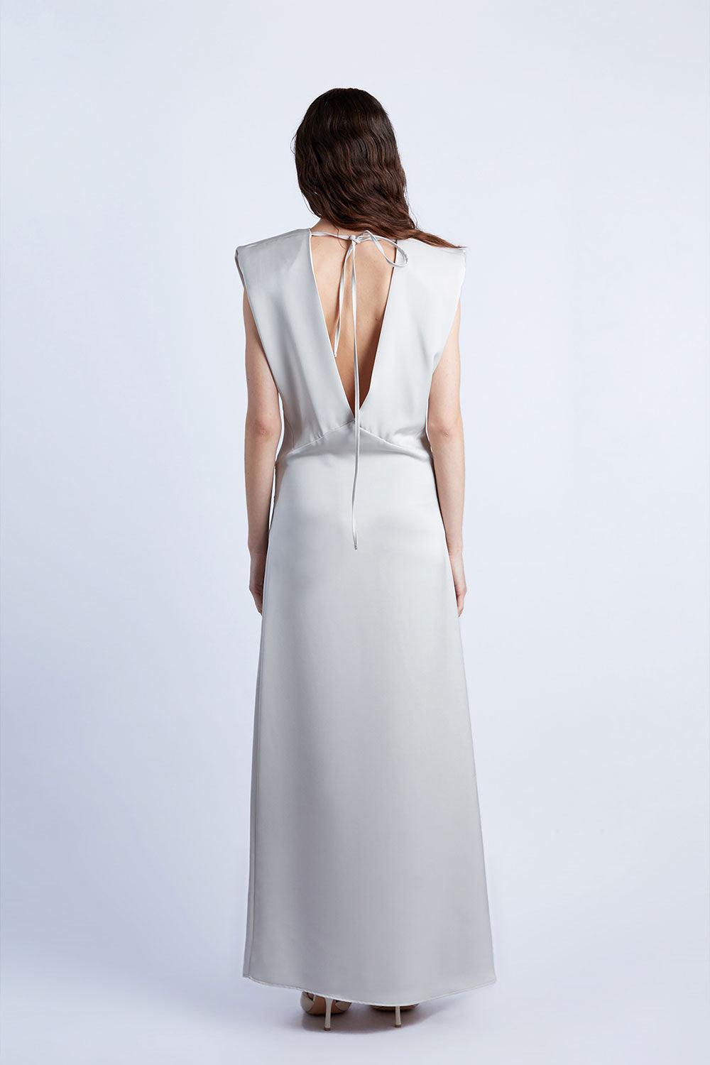Wabi Sabi-Ws X Mag Bej Aries Maxi Elbise-Elbise-5-roqelvaxirum.shop