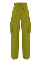 Wabi Sabi-Yeşil Vento Pantolon-Kumaş Pantolon-2-roqelvaxirum.shop