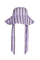 Wayt-Sonic Adventure Geometrik Desenli Çift Taraflı Kova Şapka-Bucket Hat-1-roqelvaxirum.shop