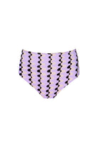 Wayt-Sonic Adventure Geometrik Desenli Yüksek Bel Lila Bikini Altı-Bikini & Mayo-1-roqelvaxirum.shop