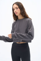 Wear Three Points-Antrasit Flow Sweatshirt-Sweatshirts & Hoodies-3-roqelvaxirum.shop