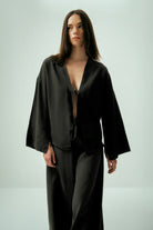 Wear Three Points-Glow Keten Gömlek-Gömlek-3-roqelvaxirum.shop