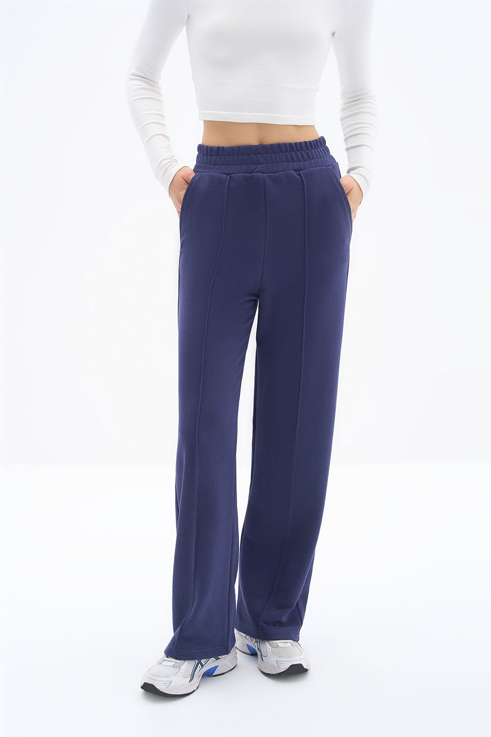 Wear Three Points-Lacivert Lubna Pantolon-Eşofman-3-roqelvaxirum.shop