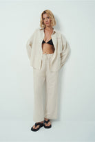 Wear Three Points-Lyna Keten Pantolon-Pantolon-2-roqelvaxirum.shop