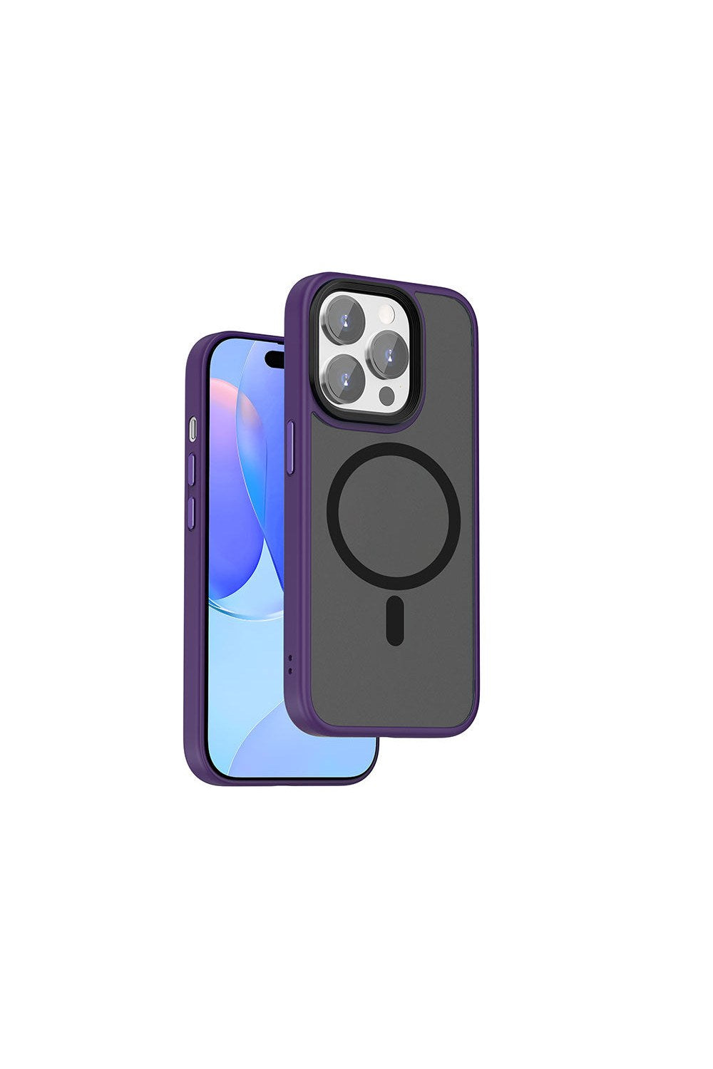 Iphone 15 Pro Max Uyumlu Magsafe Kamera Korumalı Kılıf - 4