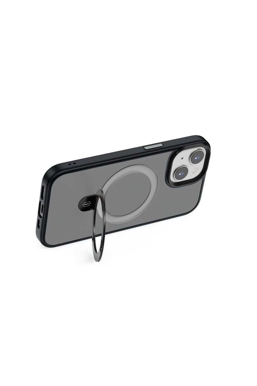 Iphone 15 Uyumlu Magsafe Mat Standlı Kılıf - 8