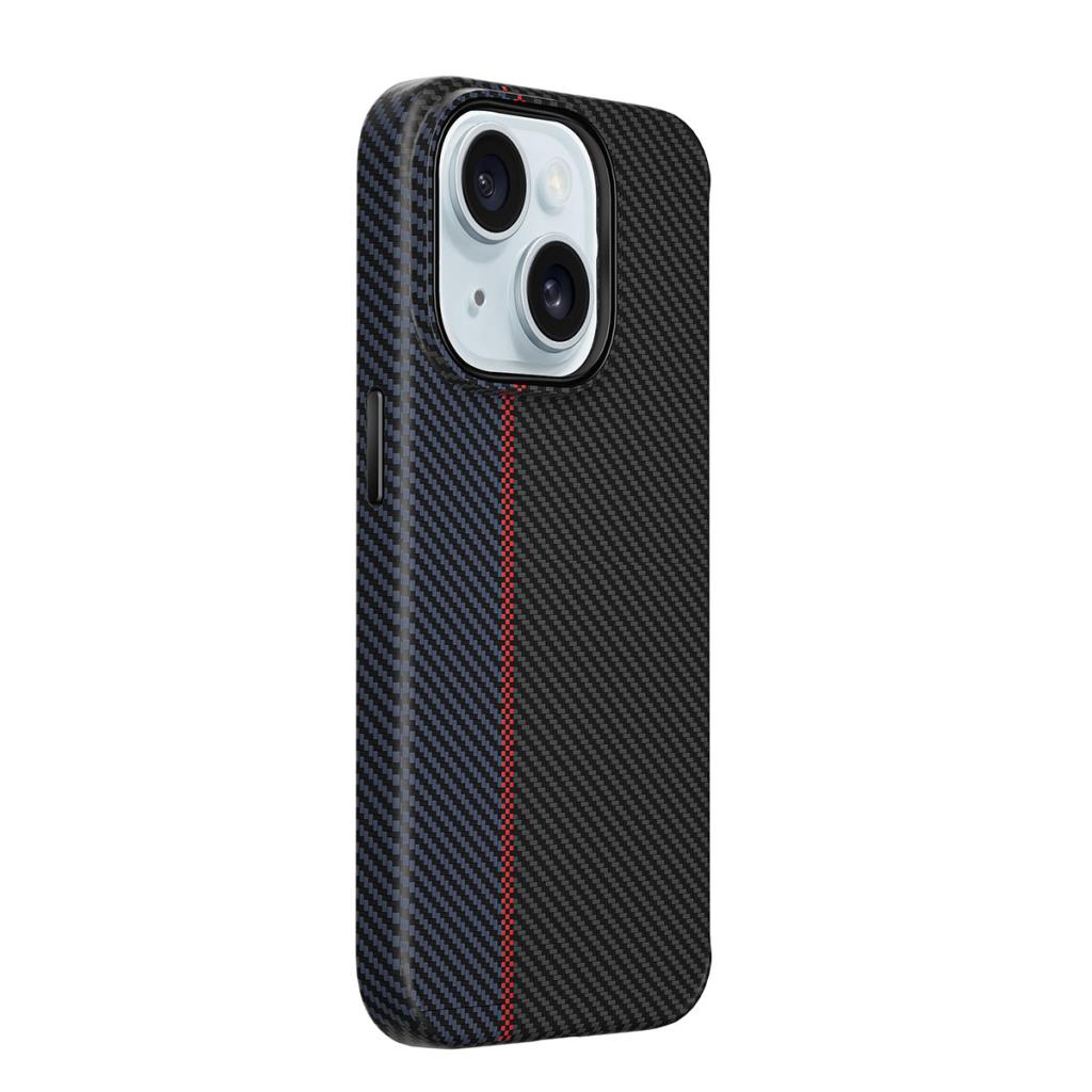 Lcc-107 Karbon Fiber Magsafe Uyumlu Iphone 15 Kılıf