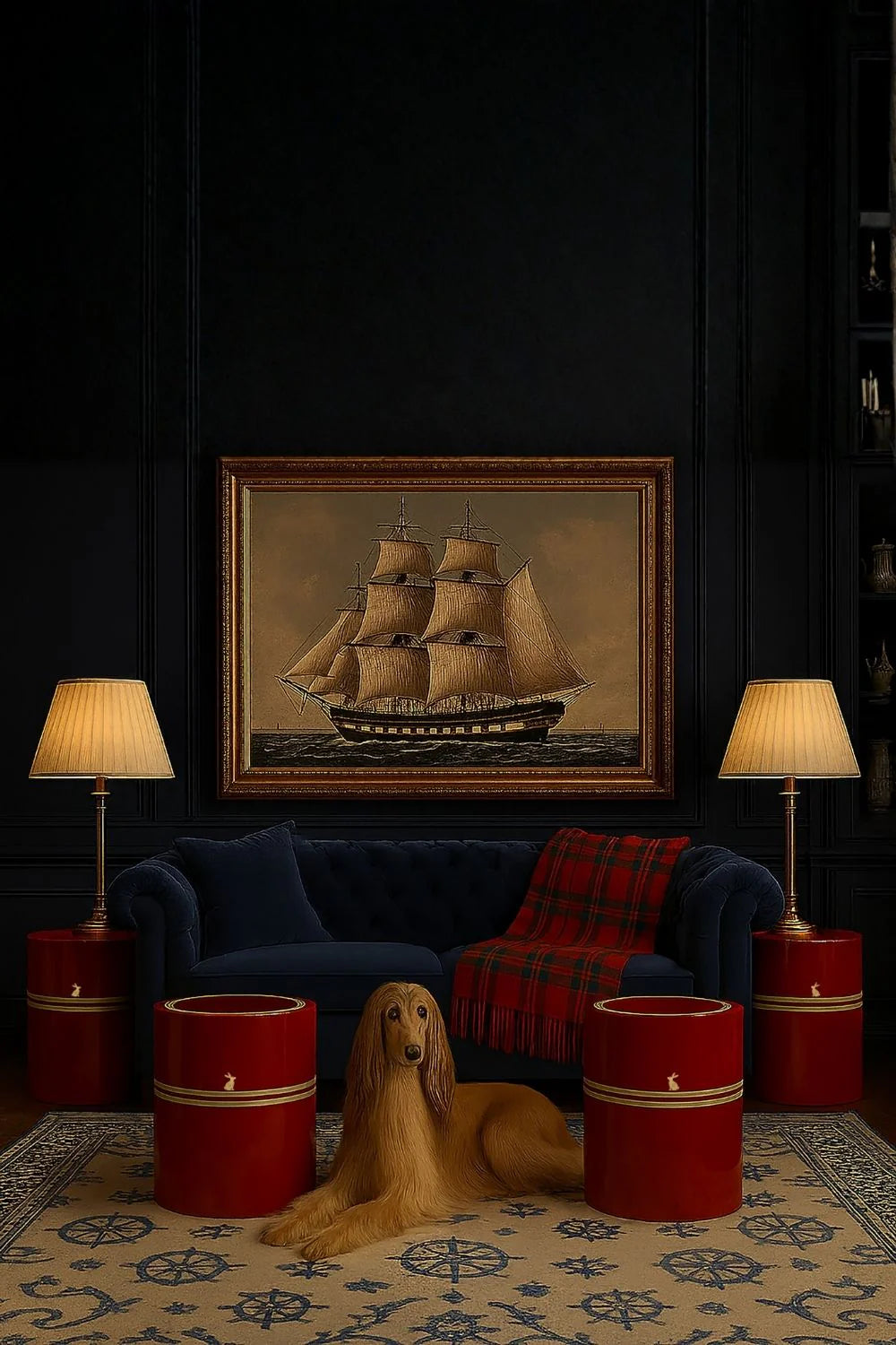 Wonderland Design Atelier-Kırmızı Beyaz Lake Sehpa-Sehpa-4-roqelvaxirum.shop