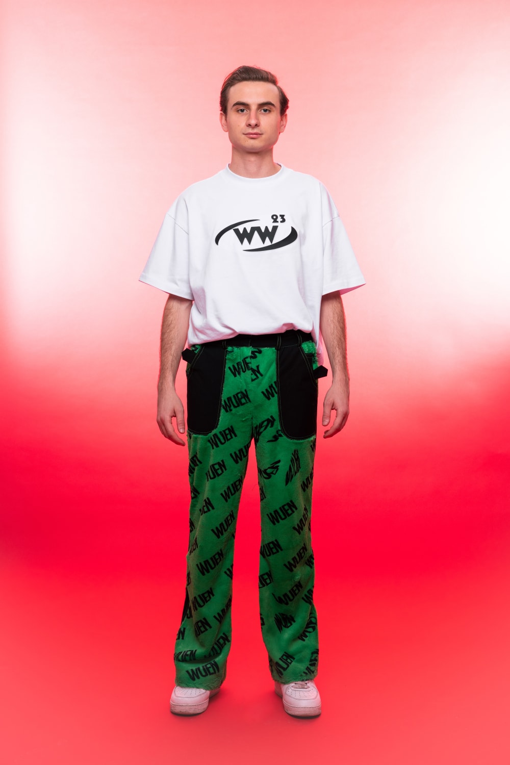 Wuen İstanbul-Green Fur Pant-Eşofman-1-roqelvaxirum.shop