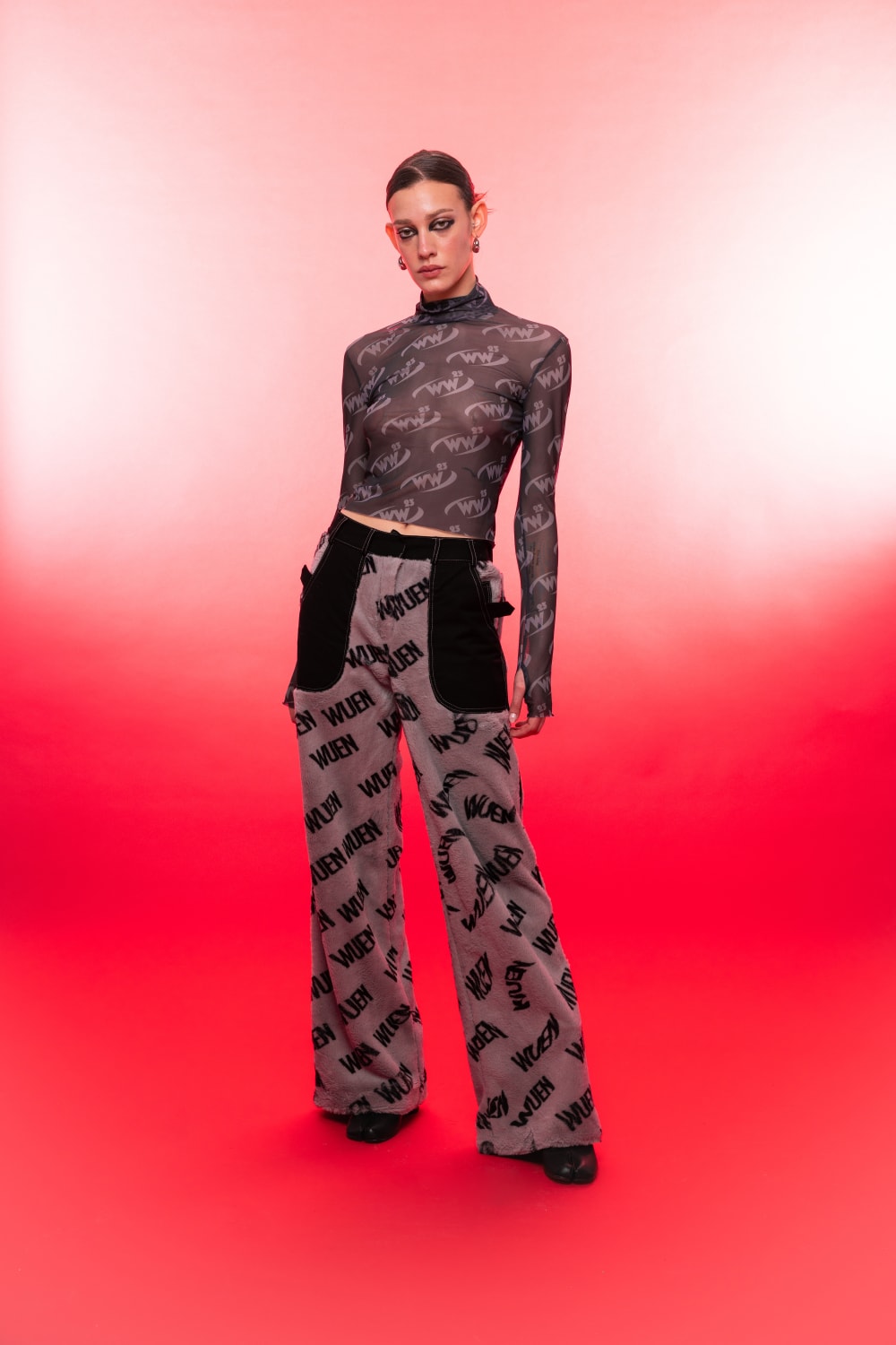 Wuen İstanbul-Grey Fur Pant-Pantolon-1-roqelvaxirum.shop