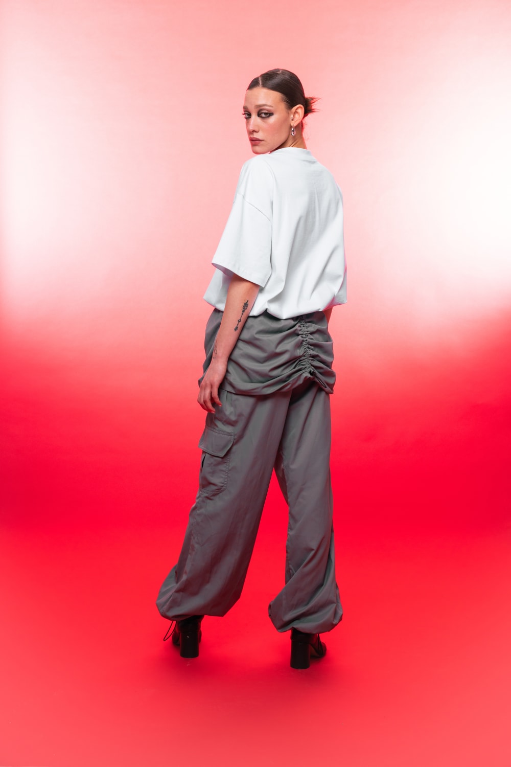 Wuen İstanbul-Parachute Pant Grey-Pantolon-2-roqelvaxirum.shop