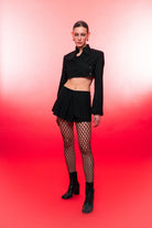 Wuen İstanbul-Wuen Mini Skirt-Etek-1-roqelvaxirum.shop