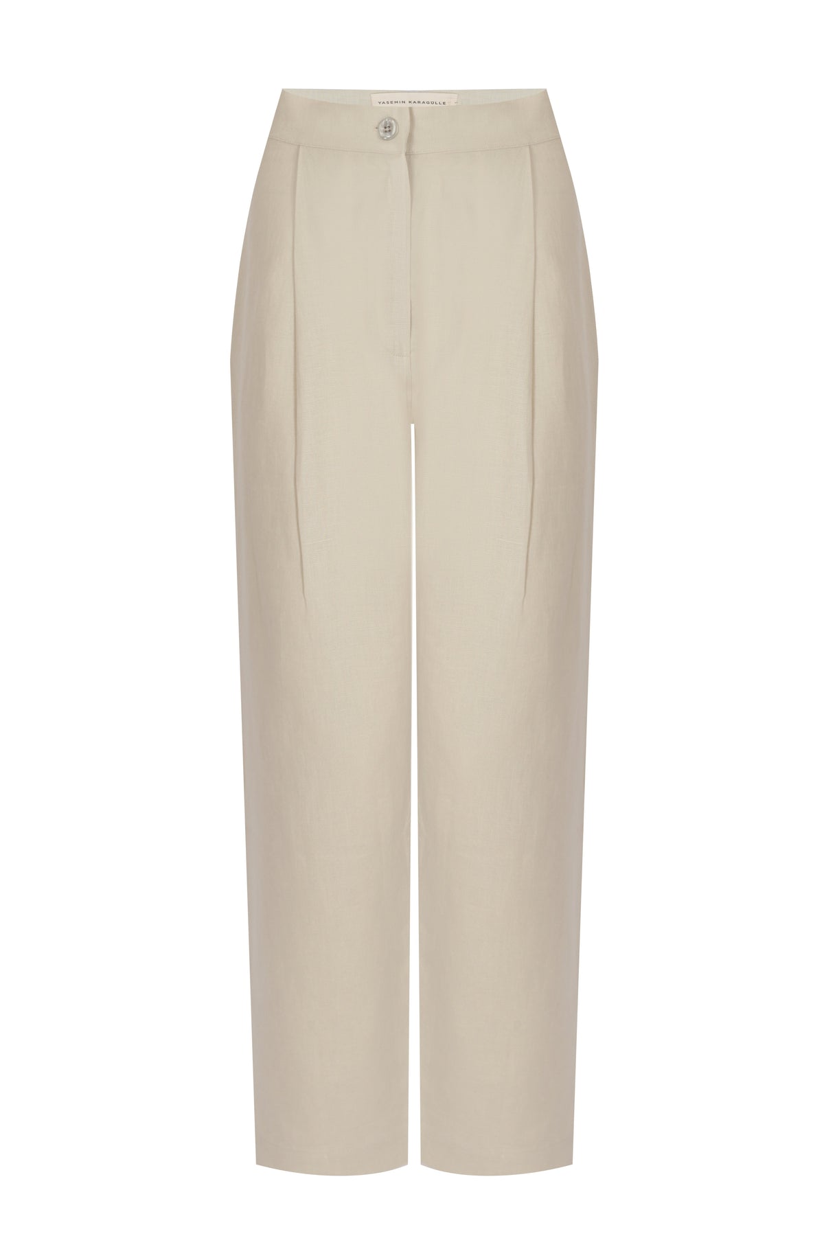 Yasemin Karagülle-Magda Pants Beige-Pantolon-1-roqelvaxirum.shop