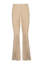 Yasemin Karagülle-Michelle Pants / Camel-Kumaş Pantolon-1-roqelvaxirum.shop