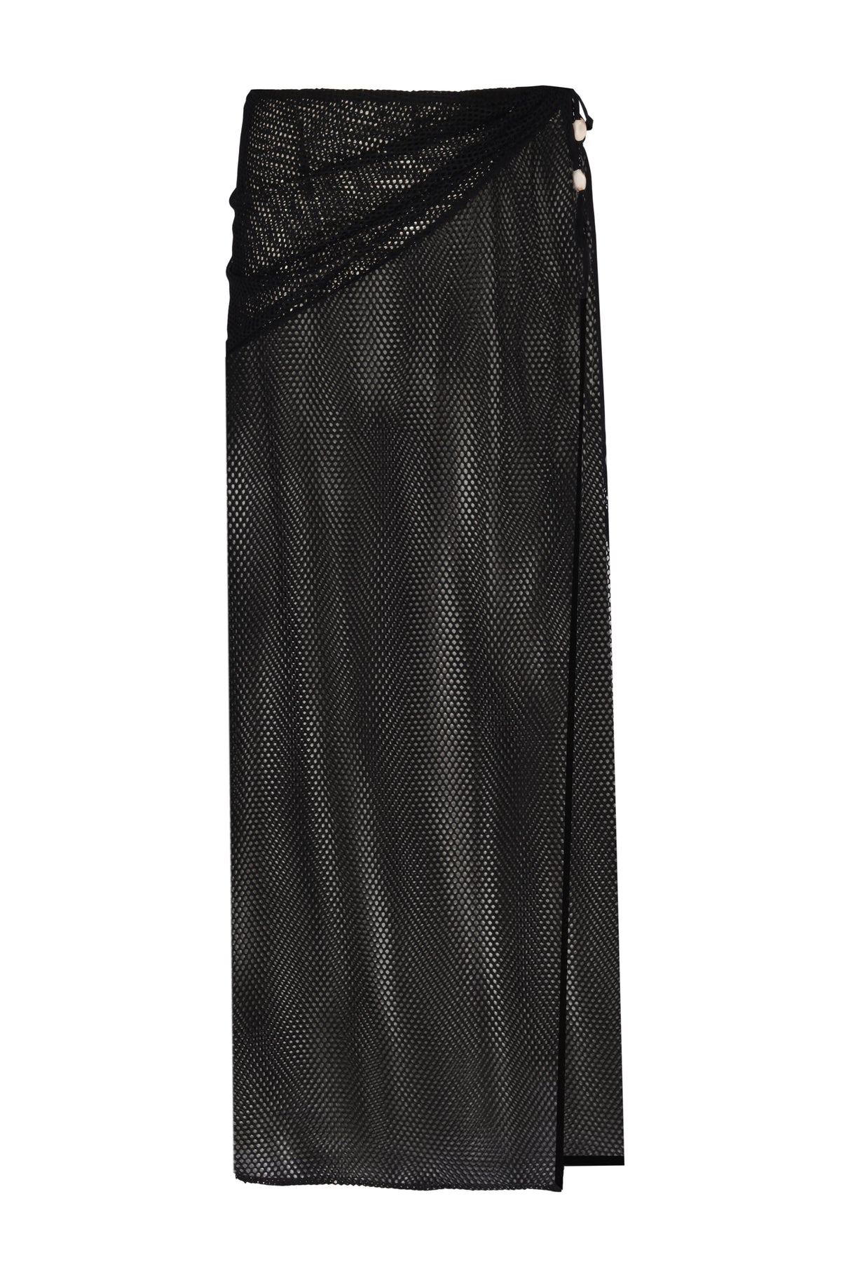 Yasemin Karagülle-Ness Skirt / Black-Etek-1-roqelvaxirum.shop