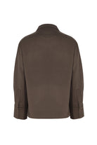 Yasemin Karagülle-Simone Shirt Dark Khaki-Gömlek-2-roqelvaxirum.shop