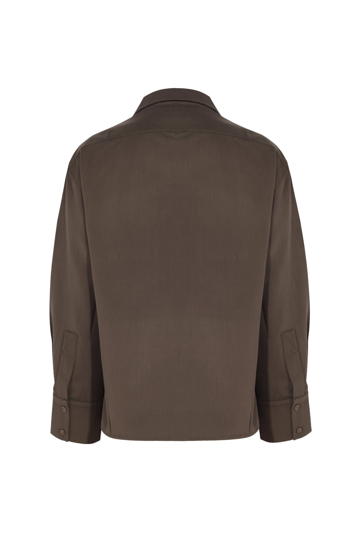 Yasemin Karagülle-Simone Shirt Dark Khaki-Gömlek-2-roqelvaxirum.shop