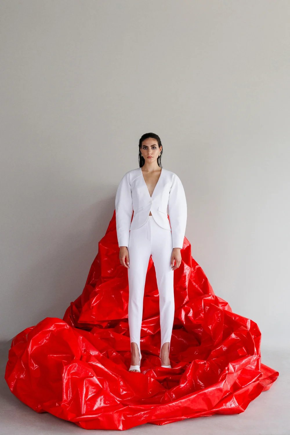 Yelda Alatekin-Pegasus White Jacket-Ceket-1-roqelvaxirum.shop