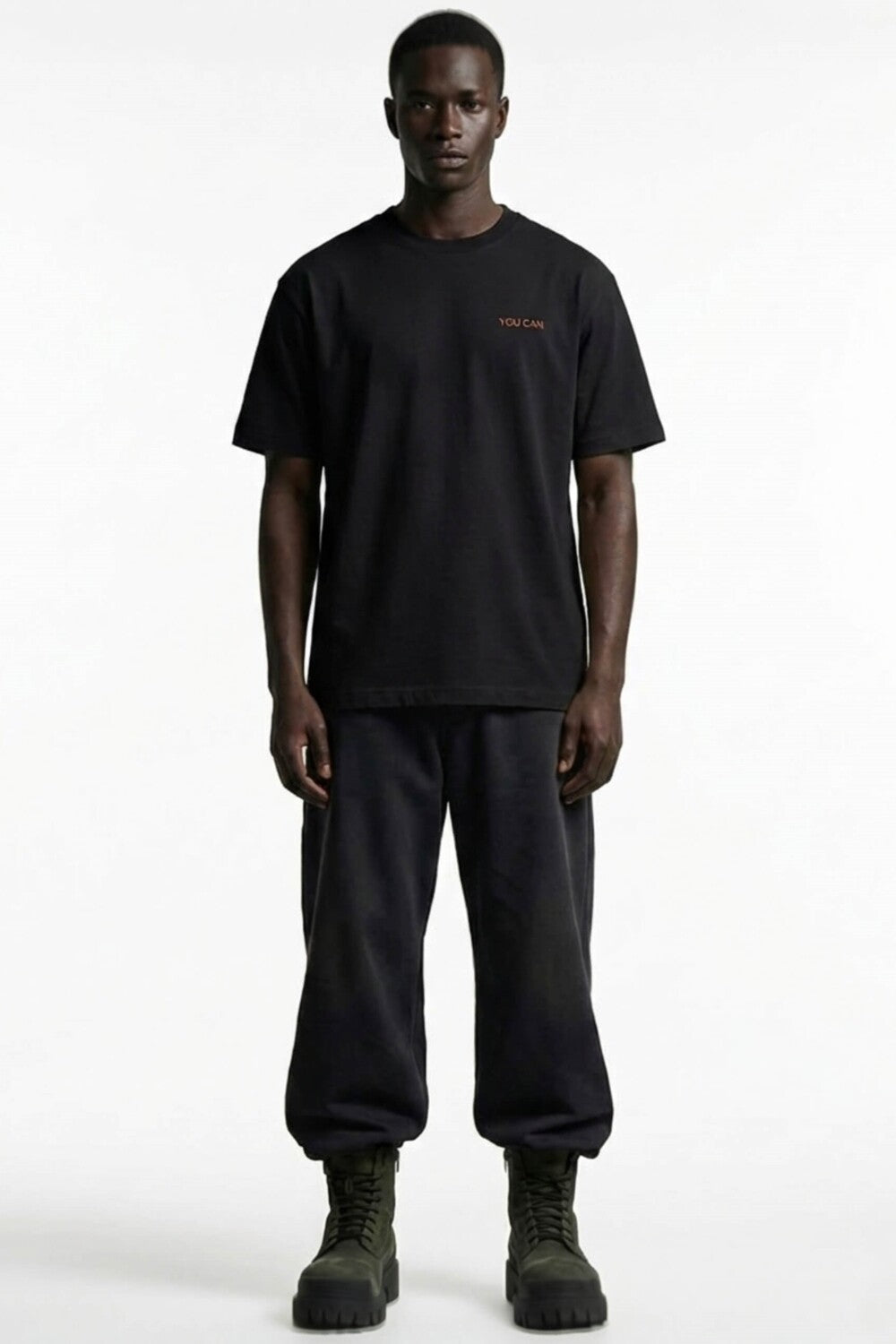 You Can Logo Nakışlı T-shirt - 6