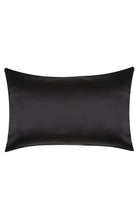 Zau-Siyah %100 İpek Yastık Kılıfı 50 X 70 Cm-Yastık-1-roqelvaxirum.shop