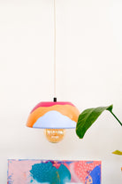 Zef Design-Temnos - Terracotta Vişne Avize , Beyaz Kablo-Avize-2-roqelvaxirum.shop