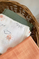Zeynep Akdemir | Creative Studio-3'lü Muslin Bebek Battaniyesi / Örtü-Bebek Battaniye-1-roqelvaxirum.shop