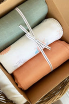 Zeynep Akdemir | Creative Studio-3'lü Muslin Bebek Battaniyesi / Örtü-Bebek Battaniye-2-roqelvaxirum.shop