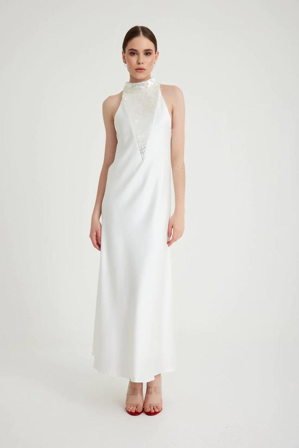 Zeynep Mayruk-Swan Dress-Elbise-1-roqelvaxirum.shop