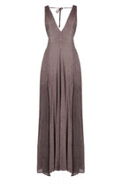Zhe Dress Ancient Rose - Bohem Maxi Kadın Elbise - 10